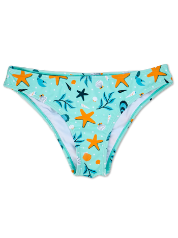 Lustiges Bikinihöschen Muscheln
