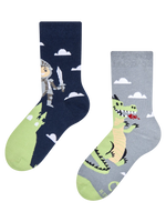 Lustige Kindersocken Tapferer Ritter
