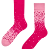 Warme Socken Dunkel- und Hellrosa