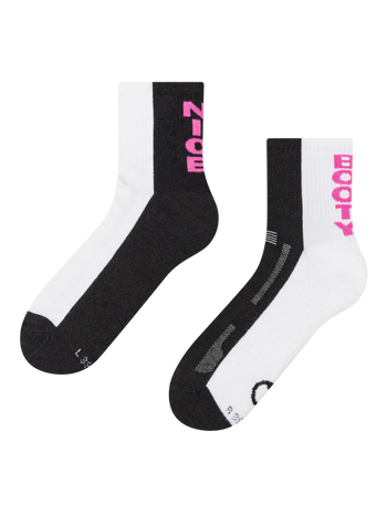 Lustige funktionelle Crewsocken Nice Booty
