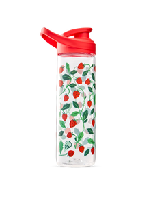 Lustige Wasserflasche Kleine Erdbeeren 700 ml