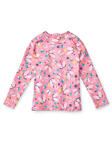 UV-Schutz-Schwimmshirt für Kinder Süße Schmetterlinge