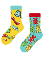 Lustige Kindersocken Gummibären