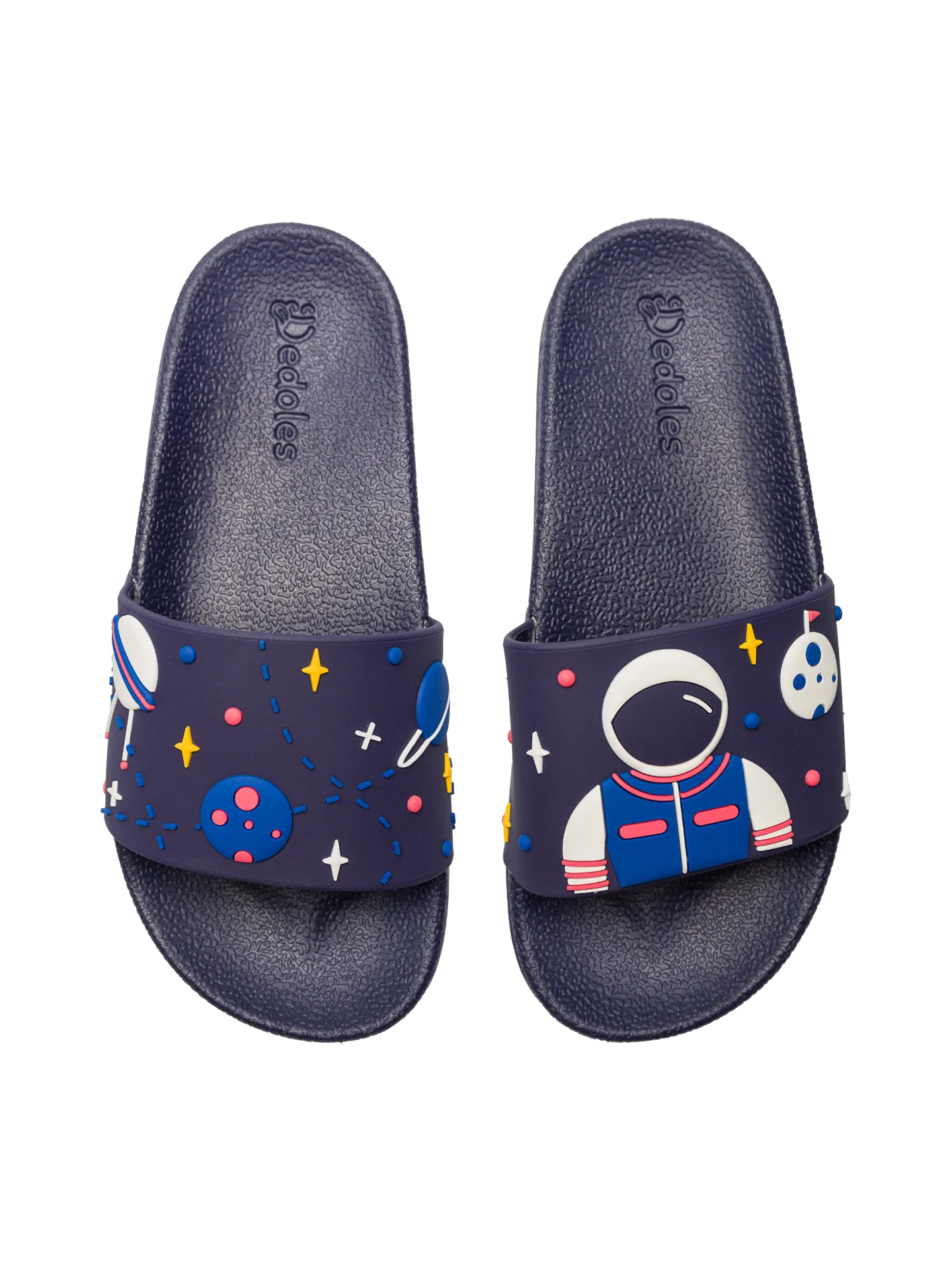 Lustige Pantoletten für Kinder Astronaut