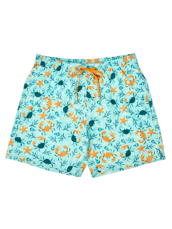 Lustige Badeshorts für Männer Meereskrabbe