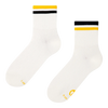 Crewsocken Gelbe und schwarze Streifen