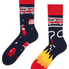 Lustige Socken Feuerwehrmann