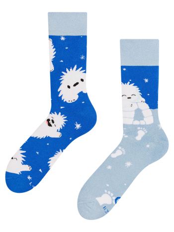 Lustige warme Socken Kleiner Yeti