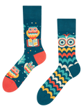 Lustige Socken Kluge Eule