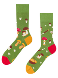 Lustige Socken Pilzjagd