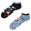 Lustige Knöchelsocken Wiesenstimmung