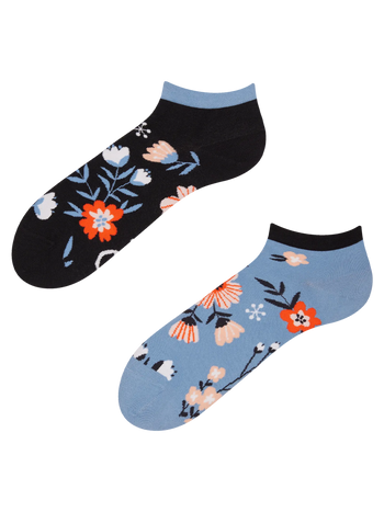 Lustige Knöchelsocken Wiesenstimmung