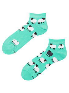 Lustige Knöchelsocken Schwarzes Schaf