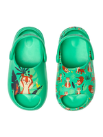 Lustige chunky Baby-Clog-Sandalen Tiger im Dschungel