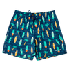 Lustige Badeshorts für Männer Surfer