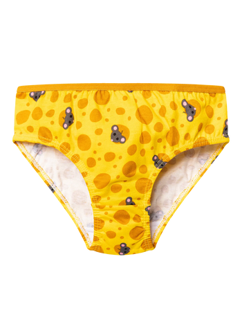 Lustige Höschen für Mädchen Käse