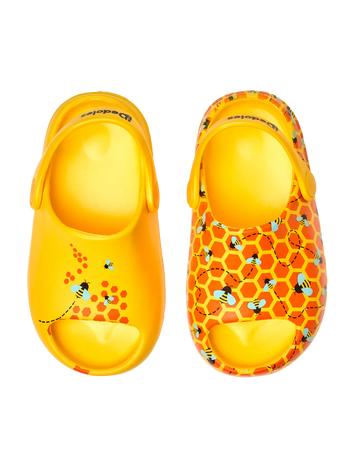 Lustige chunky Baby-Clog-Sandalen Bienchen