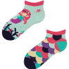 Lustige Knöchelsocken für Kinder Kleine Meerjungfrau