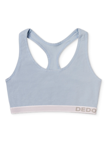 Puderblaue Damenbralette