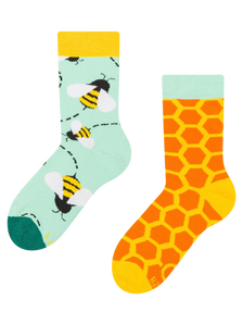 Lustige Kindersocken Bienchen