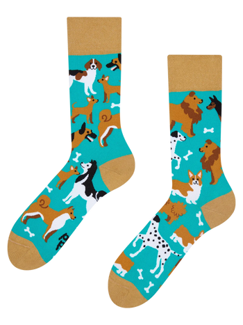 Lustige Socken Hundefreunde