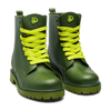 Zederngrüne Regenstiefel für Frauen
