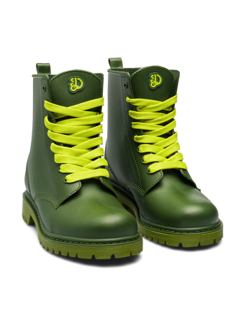 Zederngrüne Regenstiefel für Frauen