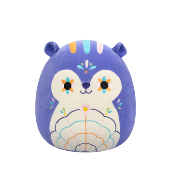 Squishmallows Luzma das lavendelfarbene Day of the Dead Eichhörnchen, 20 cm