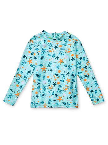 UV-Schutz-Schwimmshirt für Kinder Muscheln