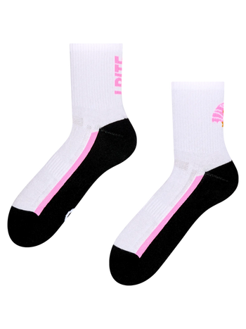 Lustige funktionelle Crewsocken Ich beiße