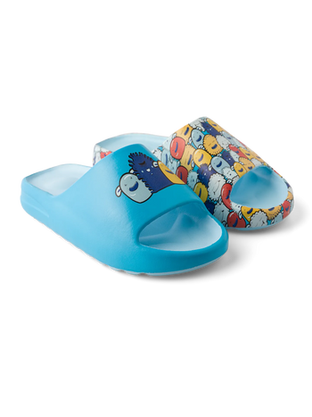 Lustige chunky Pantoletten Lustige Monster