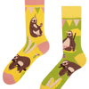 Lustige Socken Party-Faultier
