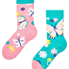 Rutschfeste Kindersocken Süße Schmetterlinge