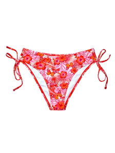 Verstellbare Bikinihöschen Hibiskus