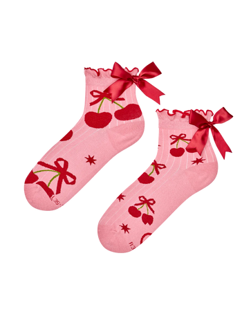 Cutecore-Socken Kirschenwelt