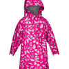 Lustiger Regenmantel für Kinder Rosa Schmetterlinge