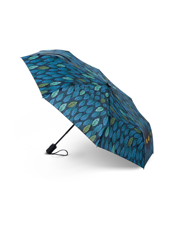Lustiger Regenschirm Katzenaugen