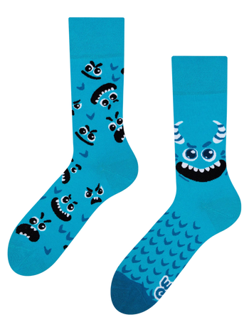 Lustige Socken Monsterchen