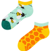 Lustige Knöchelsocken für Kinder Kleine Bienen