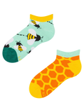 Lustige Knöchelsocken für Kinder Kleine Bienen