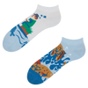 Lustige Knöchelsocken Fischerei