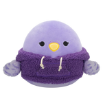 Squishmallows Anoushka der Sittich mit Wollhoodie, 20 cm