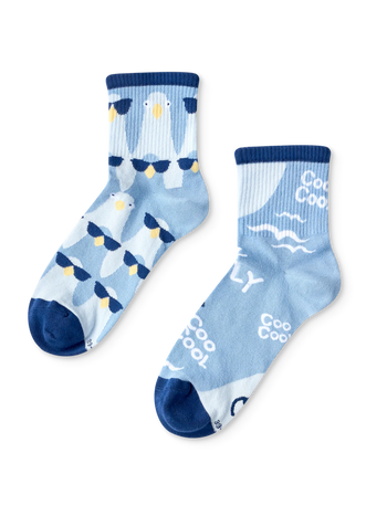 Lustige Crewsocken Coole Tauben