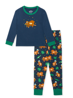 Lustiger Pyjama für Kinder Schläfriges Faultier