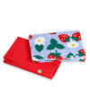 Lustige Küchentücher 2er-Pack Erdbeeren und Blumen