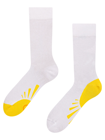 Lustige Socken Sonnenschein