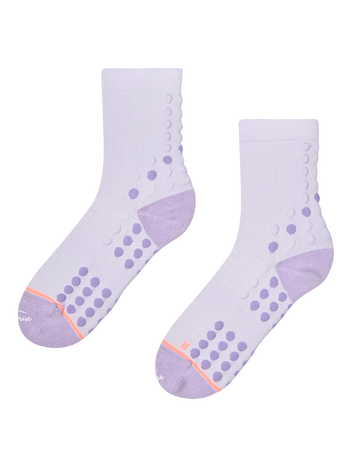 Laufsocken für Damen Hellviolett