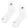 Gerippte Mid-Calf-Socken Liegt wohl am Wasser