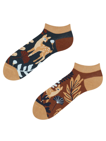 Lustige Knöchelsocken Reh