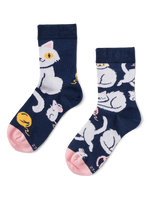 Lustige Kindersocken Verspieltes Kätzchen